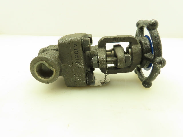 DSI 4121A5-18 Steel 1/2" x 1/2" NPT Threaded Gate Valve 1990 PSI #800