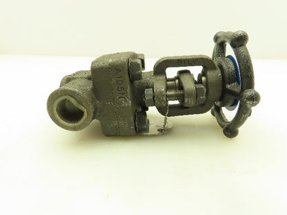 DSI 4121A5-18 Steel 1/2" x 1/2" NPT Threaded Gate Valve 1990 PSI #800