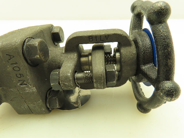 DSI 4121A5-18 Steel 1/2" x 1/2" NPT Threaded Gate Valve 1990 PSI #800
