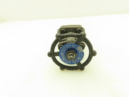 DSI 4121A5-18 Steel 1/2" x 1/2" NPT Threaded Gate Valve 1990 PSI #800