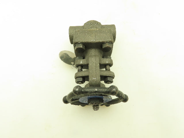 DSI 4121A5-18 Steel 1/2" x 1/2" NPT Threaded Gate Valve 1990 PSI #800