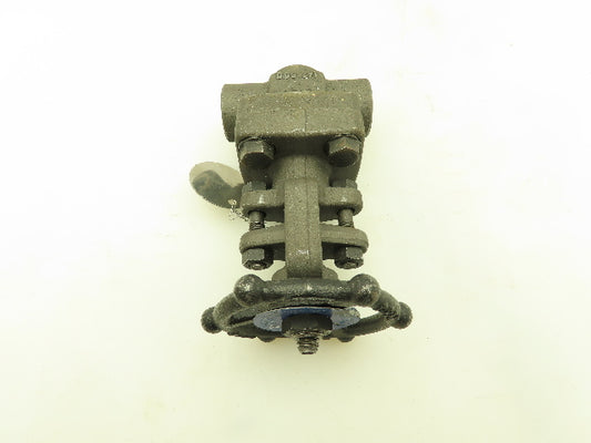 DSI 4121A5-18 Steel 1/2" x 1/2" NPT Threaded Gate Valve 1990 PSI #800