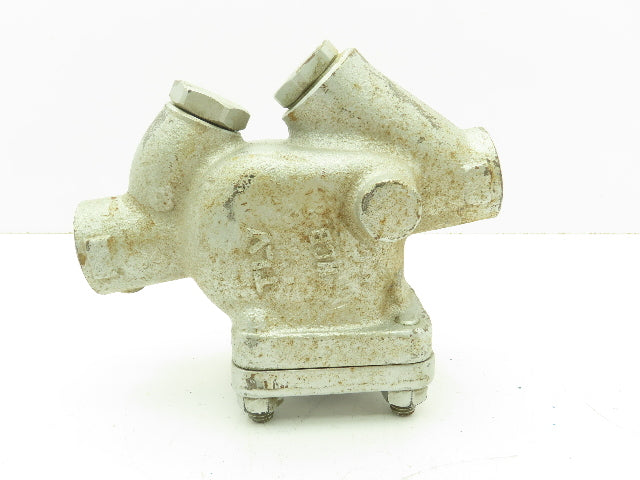 TLV SH5VL-46 Vertical Inline Free Float Steam Trap 650 PSI 3/4" NPT