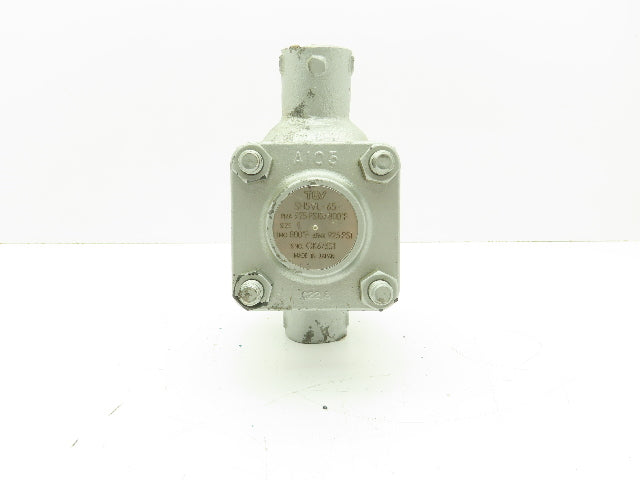 TLV SH5VL-65 Vertical Inline Free Float Steam Trap 925 PSI 1" NPT