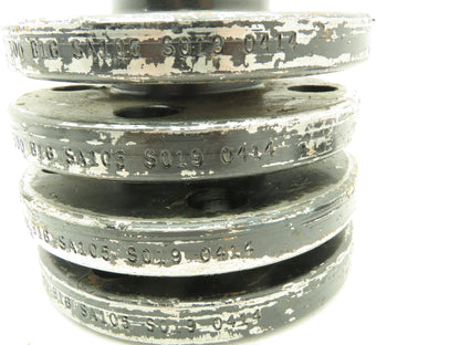 Boltex Class 300 Threaded Flange 1-1/2" NPT 4-Bolt Raised Face  LOT OF 5