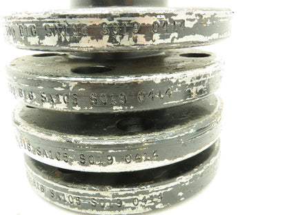 Boltex Class 300 Threaded Flange 1-1/2" NPT 4-Bolt Raised Face  LOT OF 5
