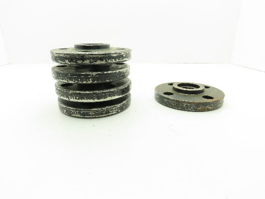Boltex Class 300 Threaded Flange 1-1/2" NPT 4-Bolt Raised Face  LOT OF 5