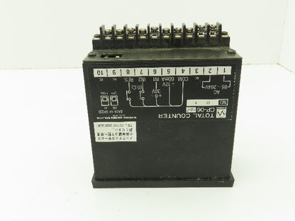 Kyodo Denki CP-06MZ-F Kyodo Total Counter 85-264VAC Input Copies
