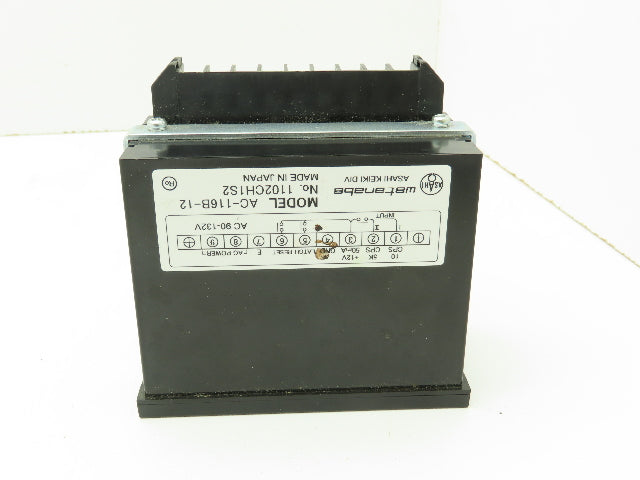 Watanabe 1102CH1S2 AC-116B-12 Asahi Keiki PLC Module 6 Digit Display Panel Mount