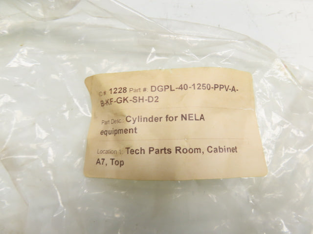 Festo DGPL-40-1250-PPV-A-B-KF-GK-SH Rodless Cylinder Linear Drive 1250mm Stroke