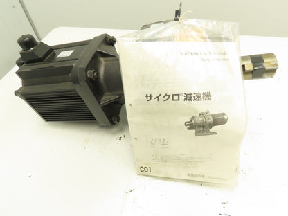 Sumitomo CHHXS-6130-5T-6 Cyclo 6000 Gearmotor 6:1 Drive Servo Motor 4.4KW 400V