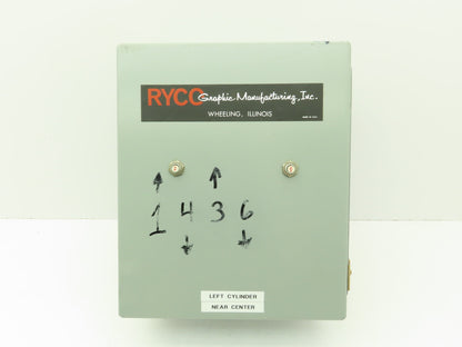 Ryco Graphic Manufacturing 150A-064-2 Digital Pulse Dampener Control Panel