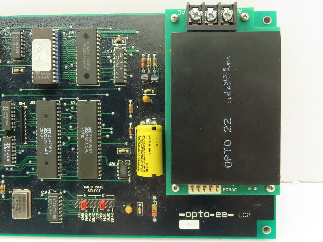 Opto 22 PS5V.5A-115VAC 005019B LC2 Control CPU Board