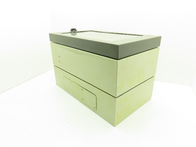 Hinged Steel Electrical Enclosure Split Panel Box Backplate Access Dust Proof