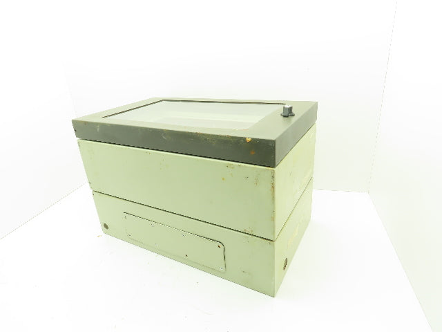 Hinged Steel Electrical Enclosure Split Panel Box Backplate Access Dust Proof