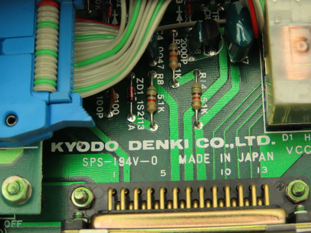 Kyodo Denki X-21473A 5A SPS-194V-0 Control Panel CNC Circuit Board Daughter