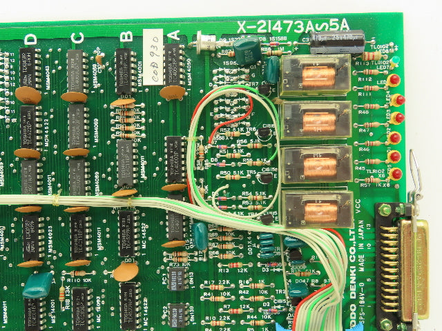 Kyodo Denki X-21473A 5A SPS-194V-0 Control Panel CNC Circuit Board Daughter