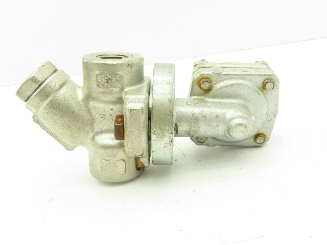 TLV L32 Thermostatic Steam Trap 1/2" NPT F46 Quick Trap Connector Stainless