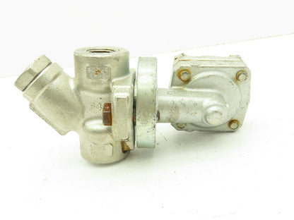TLV L32 Thermostatic Steam Trap 1/2" NPT F46 Quick Trap Connector Stainless