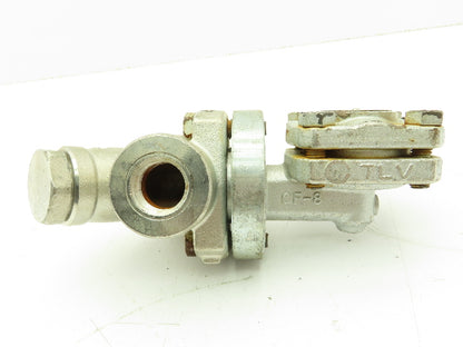 TLV L32 Thermostatic Steam Trap 1/2" NPT F46 Quick Trap Connector Stainless