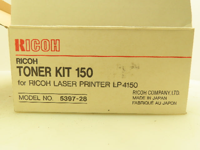 Ricoh 5397-28 Toner Kit 150 Laser Printer LP 4150 Lot