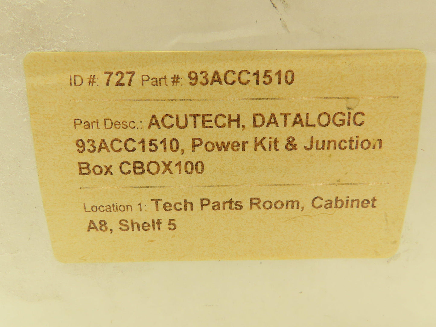 Datalogic C-Box 100 Barcode Scanner Connection Box 10-30VDC Junction Box