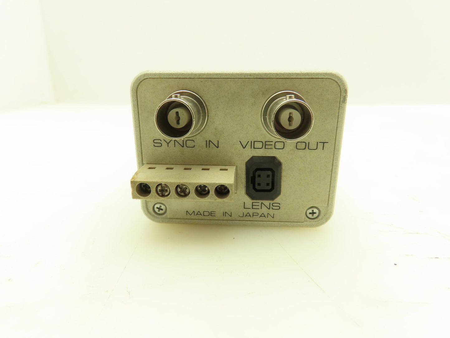 JAI CV-252 CCD Video Camera Sensitive Monochrome Analog 12VDC 50MM Computar