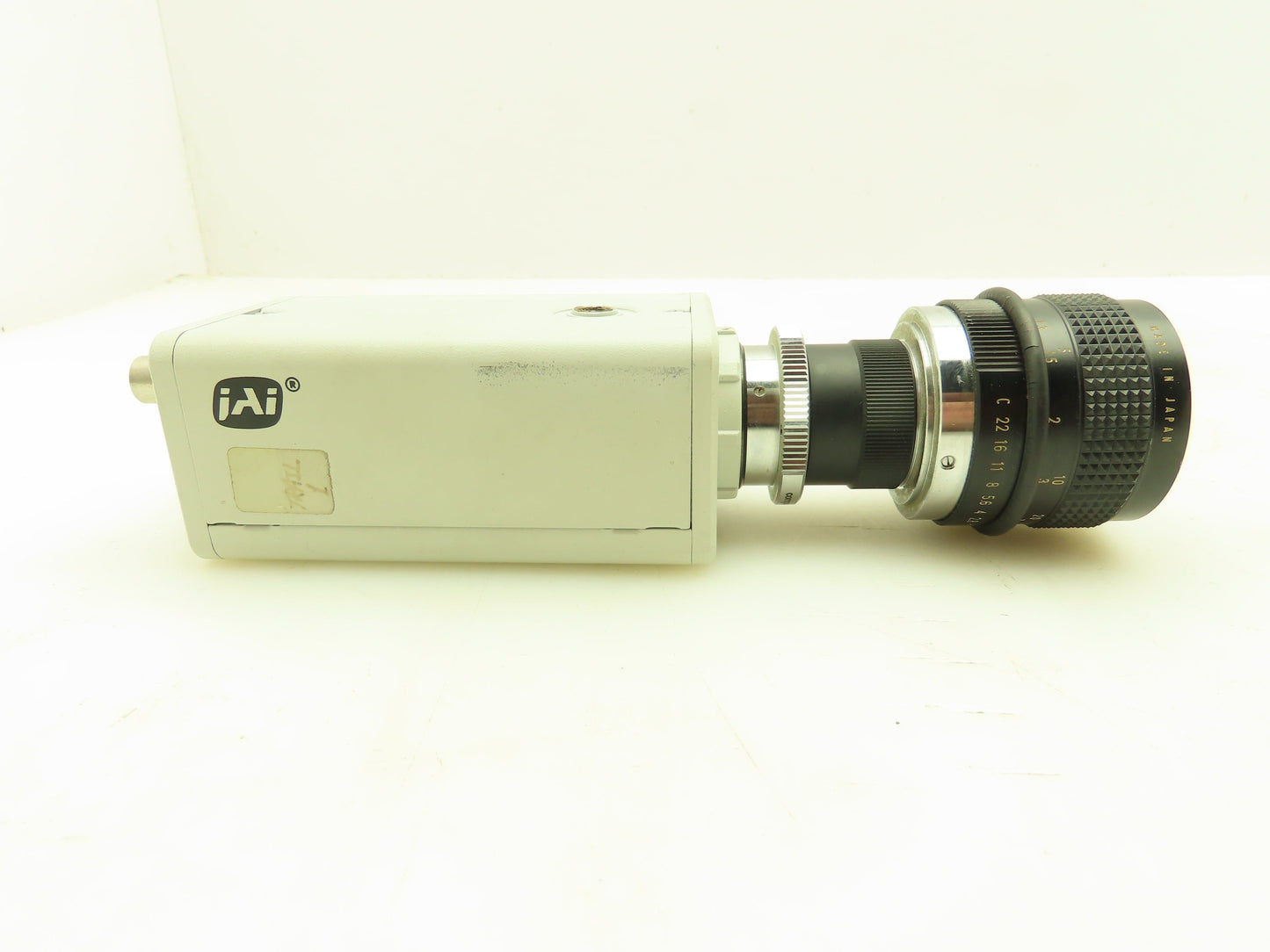 JAI CV-252 CCD Video Camera Sensitive Monochrome Analog 12VDC 50MM Computar