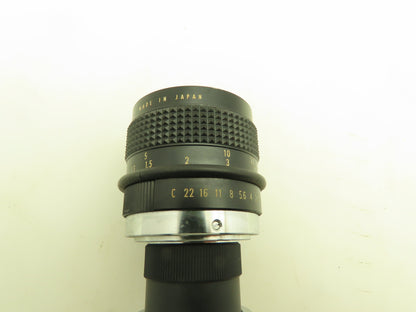 JAI CV-252 CCD Video Camera Sensitive Monochrome Analog 12VDC 50MM Computar