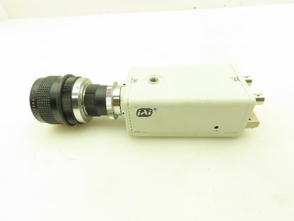 JAI CV-252 CCD Video Camera Sensitive Monochrome Analog 12VDC 50MM Computar