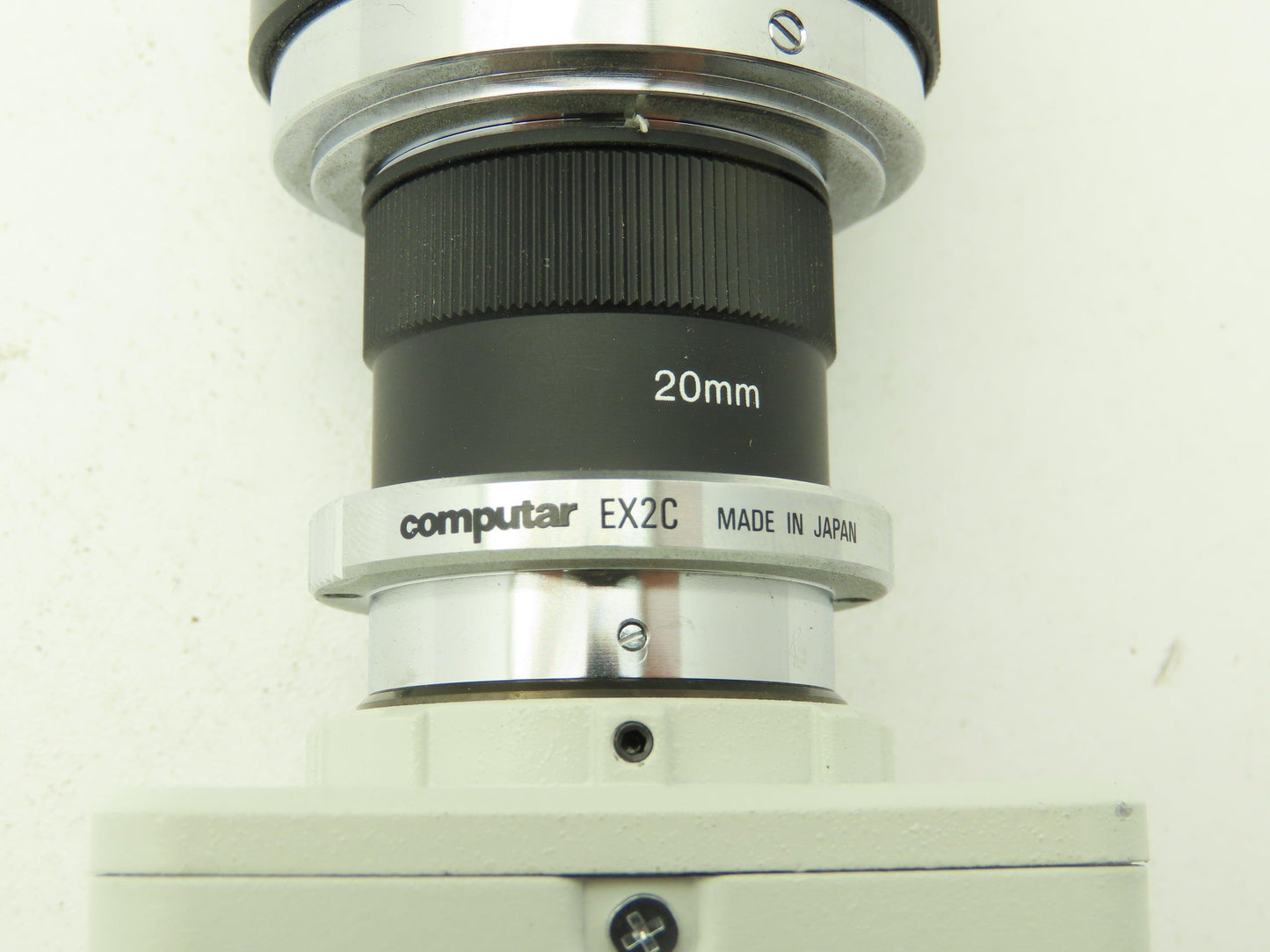 JAI CCD Video Camera Sensitive Monochrome Analog 12VDC 50MM Computar