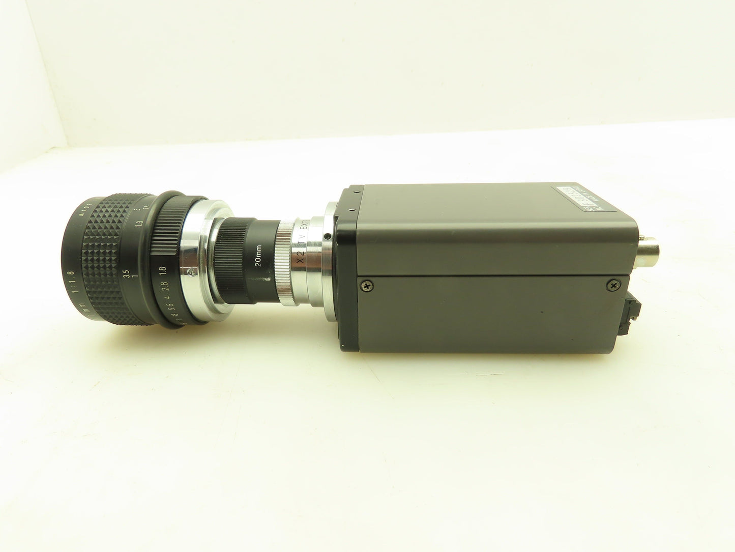 Computar Shutter Surveillance Camera 50MM 12VDC X2 TV Extender