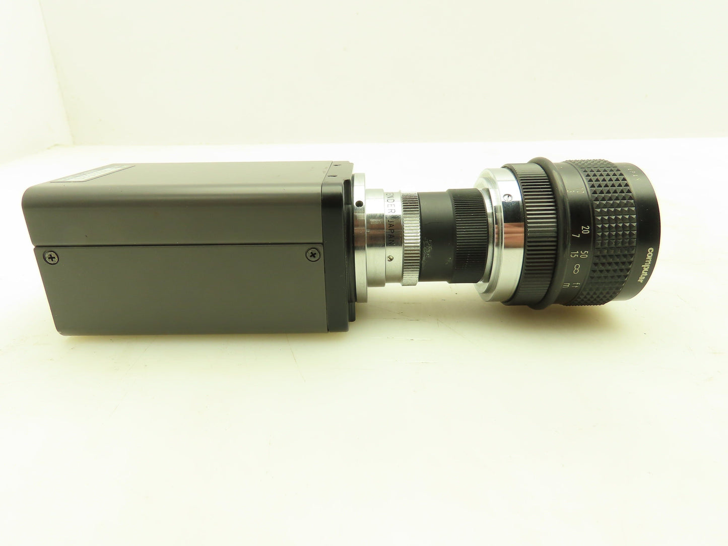 Computar Shutter Surveillance Camera 50MM 12VDC X2 TV Extender