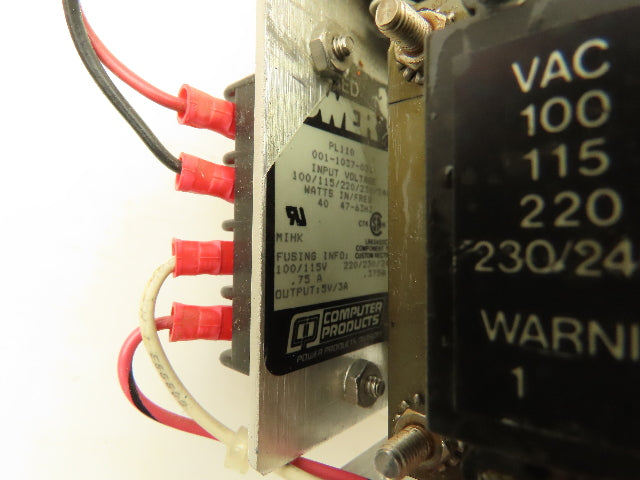 Power Products PL110 DC Power Supply 115V Input 5V 3A Output Lot of 4