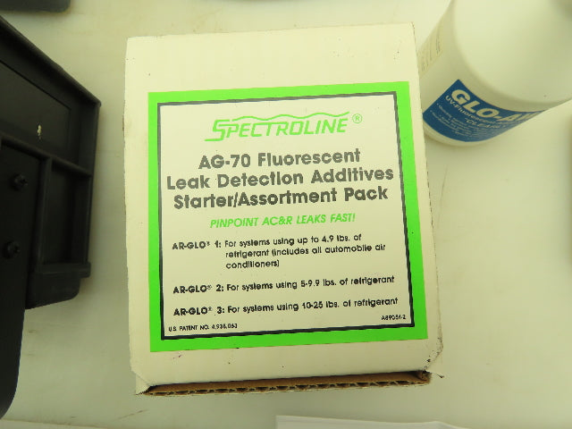 Spectronics CC-120A UV Detection Kit Toolbox Blacklight Dye Refrigerant Leak