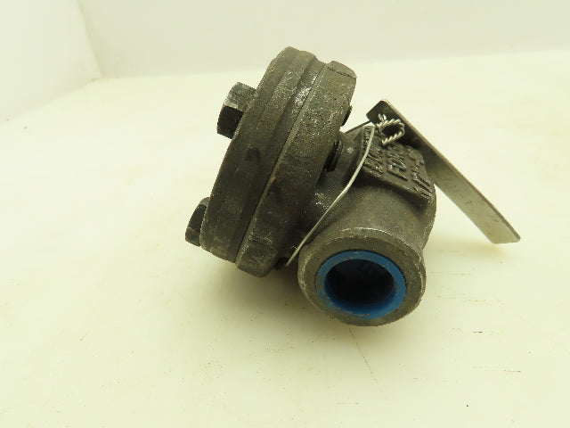 Bonney Forge HL-52  T-Style Steel Ball Check Valve 1/2" NPT Class 800#  LOT OF 2