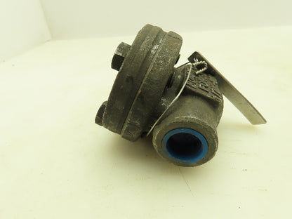Bonney Forge HL-52  T-Style Steel Ball Check Valve 1/2" NPT Class 800#  LOT OF 2