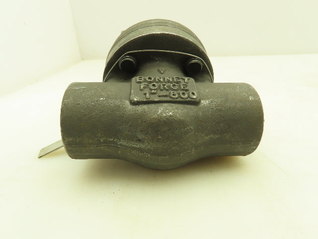 Bonney Forge HL-52  T-Style Steel Ball Check Valve 1" NPT 1975 PSI Class 800#
