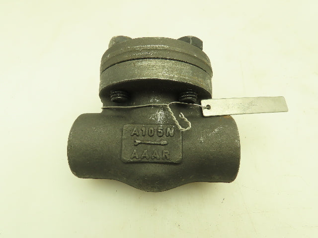 Bonney Forge HL-52  T-Style Steel Ball Check Valve 1" NPT 1975 PSI Class 800#