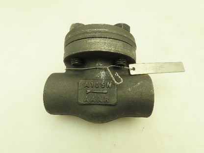 Bonney Forge HL-52  T-Style Steel Ball Check Valve 1" NPT 1975 PSI Class 800#