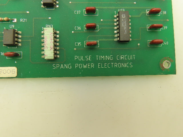 Spang Power Electronics 119811001 Pulse Timing Circuit Slave Control Board