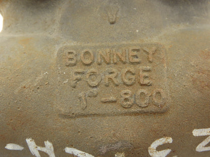 Bonney Forge HL-52  T-Style Steel Ball Check Valve 1" Socket 1975 PSI Class 800#