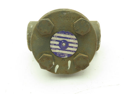 Bonney Forge HL-52  T-Style Steel Ball Check Valve 1" Socket 1975 PSI Class 800#