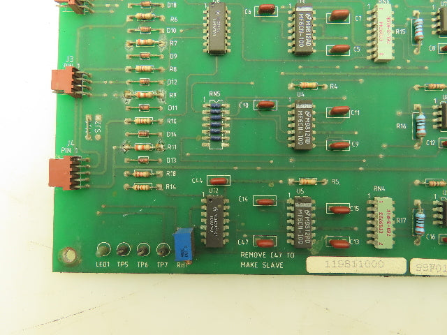 Spang Power Electronics 119811000 Pulse Timing Circuit Slave Control Board