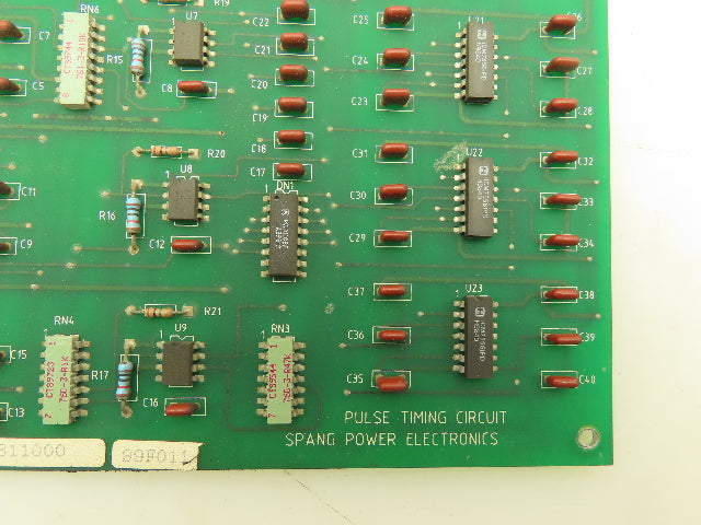 Spang Power Electronics 119811000 Pulse Timing Circuit Slave Control Board