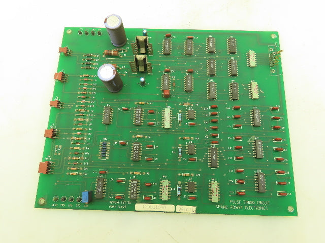 Spang Power Electronics 119811000 Pulse Timing Circuit Slave Control Board