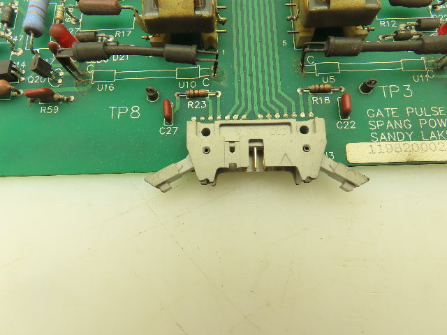 Spang Power Electronics 119820002 Gate Pulse Amplifier Circuit Board SCR2