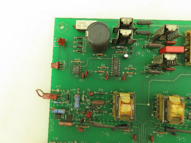 Spang Power Electronics 119820002 Gate Pulse Amplifier Circuit Board SCR2 Plug