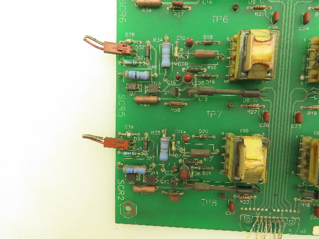 Spang Power Electronics 119820002 Gate Pulse Amplifier Circuit Board SCR2 Plug