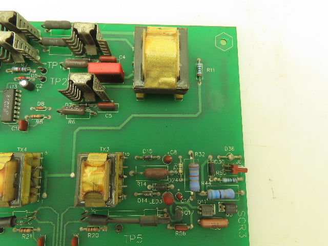 Spang Power Electronics 119820002 Gate Pulse Amplifier Circuit Board SCR2 Plug